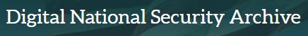 Digital National Security Archive