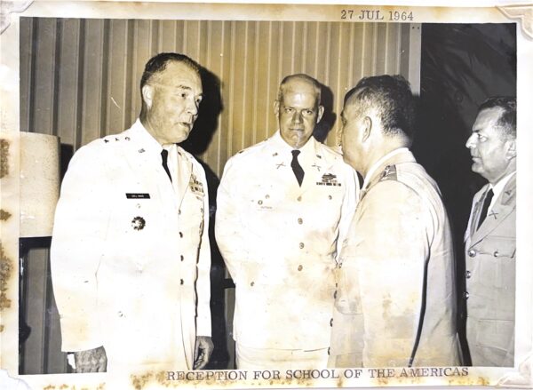 Clase IV - 27 Jul 1964 - Reception for School of the Americas