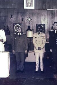 Clase XII - 29 Aug 1972 - Change of Command Ceremony