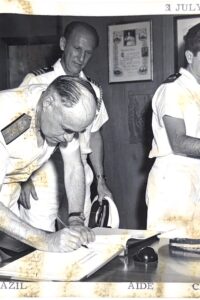 Clase IV - 10 Aug 1964 - Adm Brazil, Aide, Capt Darcy