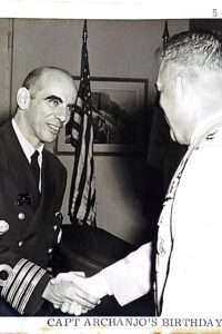 Clase IV - 5 Oct 1964 - SALUDO DEL GENERAL DEL MAR AL CAPT ARCHANJOS POR SU CUMPLEANOS