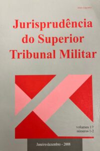 Jurisprudência do Superior Tribunal Militar.